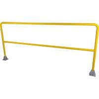 Safety Gate Railing, Steel, 84" L x 42" H, Yellow PB Rental Co. Ltd.