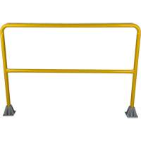 Safety Gate Railing, Steel, 60" L x 42" H, Yellow PB Rental Co. Ltd.