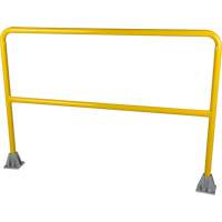 Safety Gate Railing, Steel, 60" L x 42" H, Yellow PB Rental Co. Ltd.