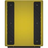 Checkers Safety Heavy-Duty Ultra Class Mining Wheel Chock, HDPE, Yellow, 14-1/2" W x 17-1/2" D x 16" H PB Rental Co. Ltd.