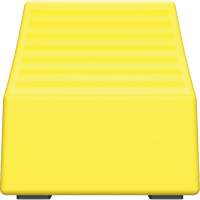 Checkers Safety Heavy-Duty Ultra Class Mining Wheel Chock without Bracket, HDPE, Yellow, 14-1/2" W x 17-1/2" D x 16" H PB Rental Co. Ltd.