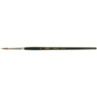 Artist Paint Brush, 1/8" Brush Width, Red Sable, Wood Handle PB Rental Co. Ltd.