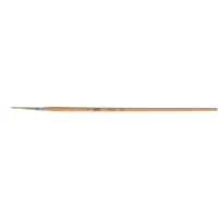 Pure White Bristle Round Marking Paint Brush, 9/64" Brush Width, White China, Wood Handle PB Rental Co. Ltd.
