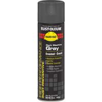 Peinture-&eacute;mail en a&eacute;rosol syst&egrave;me V2100, Gris machine fonc&eacute;, Brillant, 15 oz, Canette a&eacute;rosol PB Rental Co. Ltd.