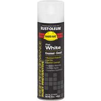 Peinture-&eacute;mail en a&eacute;rosol syst&egrave;me V2100, Blanc mat, Plat, 15 oz, Canette a&eacute;rosol PB Rental Co. Ltd.