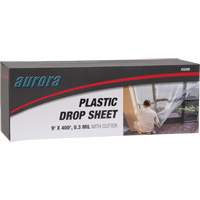 Toile de protection, 400' lo x 9' la, Plastique PB Rental Co. Ltd.