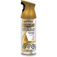 Universal&reg; Aged Spray Paint, Vintage Gold, Metallic, Aerosol Can PB Rental Co. Ltd.