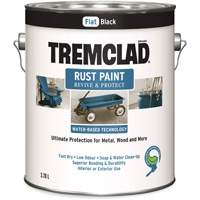 Tremclad&reg; Water-Based Rust Paint, 3.78 L, Gallon, Black PB Rental Co. Ltd.