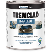 Tremclad&reg; Water-Based Rust Paint, 946 ml, Can, Black PB Rental Co. Ltd.