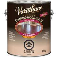 Enduit pour plancher &agrave; fini diamant pour bois Varathane, 3,78 L, Transparent, Brillant PB Rental Co. Ltd.