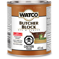 Watco&reg; Butcher Block Oil & Finish, 473 ml, Clear, Transparent PB Rental Co. Ltd.