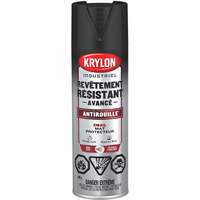 Tough Coat&reg; Advanced Paint with Rust Barrier Technology, Black, Flat, 425 g, Aerosol Can PB Rental Co. Ltd.