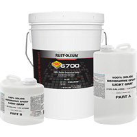 6700 100% Solids Decorative Epoxy, 3 gal., Epoxy-Based, High-Gloss, Grey PB Rental Co. Ltd.