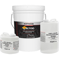 6700 100% Solids Decorative Epoxy, 3 gal., Epoxy-Based, High-Gloss, Clear PB Rental Co. Ltd.