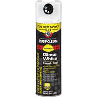 5-in-1 Rust Preventive Spray Enamel, White, Gloss, 15 oz., Aerosol Can PB Rental Co. Ltd.