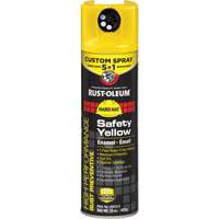 5-in-1 Rust Preventive Spray Enamel, Yellow, Gloss, 15 oz., Aerosol Can PB Rental Co. Ltd.