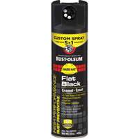 5-in-1 Rust Preventive Spray Enamel, Black, Flat Finish, 15 oz., Aerosol Can PB Rental Co. Ltd.