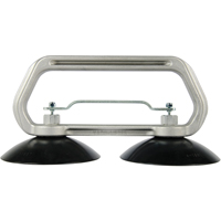 Vacuum Cups - Heavy-Duty Double Cup, 75 lbs. Capacity, 5", Pull-bar, 10" Handle Length PB Rental Co. Ltd.