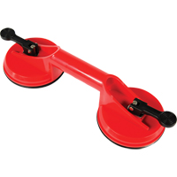 Manually Operated Hand Vacuum Cups - Double Handcup, 66 lbs. Capacity, 4-5/8", Lever, 13" Handle Length PB Rental Co. Ltd.