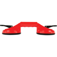 Manually Operated Hand Vacuum Cups - Double Handcup, 66 lbs. Capacity, 4-5/8", Lever, 13" Handle Length PB Rental Co. Ltd.