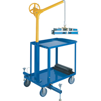 Tall Industrial Lifting Device with Mobile Cart, 500 lbs. (0.25 tons) Capacity PB Rental Co. Ltd.
