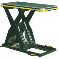 Hydraulic Backsaver Scissor Lift Table, Steel, 24" W x 48" L, 4000 lbs. Capacity PB Rental Co. Ltd.