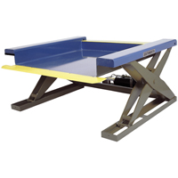 Hydraulic Floor-Height Scissor Lift Tables, Steel, 2000 lbs. Capacity PB Rental Co. Ltd.