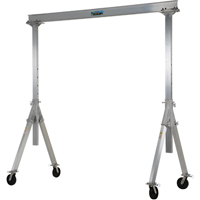 Adjustable Aluminum Gantry Crane, 8' L, 2000 lbs. (1 tons) Capacity PB Rental Co. Ltd.