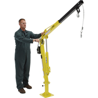 Winch Operated Truck Jib Crane, 500 lbs. (0.25 tons) Capacity, 102' Max. Clearance PB Rental Co. Ltd.