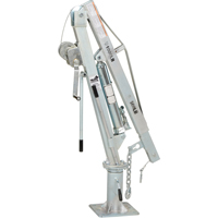 Winch Operated Truck Jib Crane, 500 lbs. (0.25 tons) Capacity, 99" Max. Clearance PB Rental Co. Ltd.