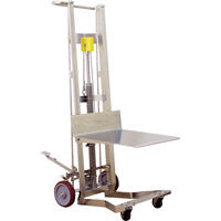 Hydraulic Platform Lift Stacker, Foot Pump Operated, 750 lbs. Capacity, 54" Max Lift PB Rental Co. Ltd.