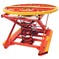 Spring Operated Pallet Positioner and Leveler, 43-1/2" L x 43-1/2" W, 4500 lbs. Cap. PB Rental Co. Ltd.