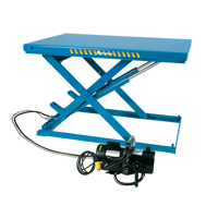 LoProfile Electric-Hydraulic Scissor Lift Table, Steel, 32-1/2" L x 23-1/2" W, 550 lbs. Capacity PB Rental Co. Ltd.