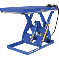 Hydraulic Scissor Lift Table, Steel, 60" L x 30" W, 3000 lbs. Cap. PB Rental Co. Ltd.