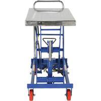 Pneumatic Hydraulic Scissor Lift Table, Steel, 32-1/2" L x 19-3/4" W, 1000 lbs. Cap. PB Rental Co. Ltd.