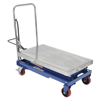 Pneumatic Hydraulic Scissor Lift Table, Steel, 35-1/2" L x 20" W, 800 lbs. Cap. PB Rental Co. Ltd.