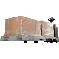 Transpalette &eacute;lectrique motoris&eacute; a/plateforme &agrave; conducteur debout, Capacit&eacute; 4500 lb, 96" lo x 30" la PB Rental Co. Ltd.