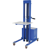 Gerbeur &agrave; levage rapide, M&eacute;canisme &eacute;lectrique, Capacit&eacute; de 400 lb, Levage max de 57" PB Rental Co. Ltd.