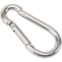 Stainless Steel Snap Hook, 220 lbs (0.11 tons) Working Load Limit, 3/16" Size, 5/16" Eye PB Rental Co. Ltd.