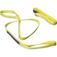Nylon Sling, Double Ply, Double Eye, Type 3, 1" W x 6' L, 1000 lbs. Vertical Load Limit PB Rental Co. Ltd.