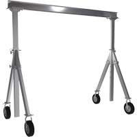 Adjustable Aluminum Gantry Crane, 10' L, 1500 lbs. (0.75 tons) Capacity PB Rental Co. Ltd.