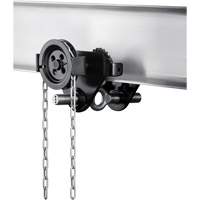 HTG Geared Clevis Trolley, 4409 lbs. (2 tons) Capacity, 2-39/64" - 8-43/64" PB Rental Co. Ltd.