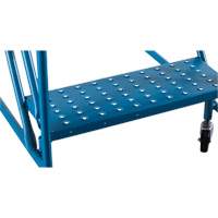 CSA-Certified Rolling Step Ladder with Locking Step, 8 Steps, 30" Step Width, 72" Platform Height, Steel PB Rental Co. Ltd.