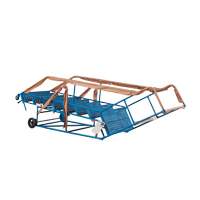 CSA-Certified Rolling Step Ladder with Locking Step, 8 Steps, 30" Step Width, 72" Platform Height, Steel PB Rental Co. Ltd.