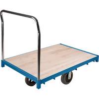 Chariot &agrave; plateforme robuste, 48" lo x 24" la x Capacit&eacute; 2000 lb, Roues en Caoutchouc PB Rental Co. Ltd.