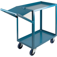 Order Picking Carts, 36" H x 18" W x 46" D, 2 Shelves, 1200 lbs. Capacity PB Rental Co. Ltd.