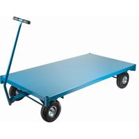 Chariots &agrave; plateforme - Chariots wagon ergonomiques &agrave; plateforme, 36" la x 72" la x Capacit&eacute; 1000 lb PB Rental Co. Ltd.