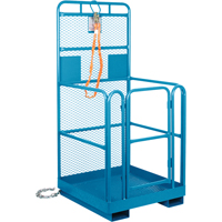 Nacelle &eacute;l&eacute;vatrice pour travail en hauteur, 36" x 36" x 72" h, Capacit&eacute; de 1000 lb, Acier PB Rental Co. Ltd.