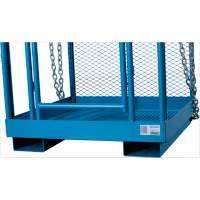 Nacelle &eacute;l&eacute;vatrice pour travail en hauteur, 48" x 48" x 72" h, Capacit&eacute; de 1000 lb, Acier PB Rental Co. Ltd.