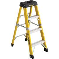 Industrial Heavy-Duty Stepladders (6400 Series), 4', Fibreglass, 300 lbs. Capacity, Type 1A PB Rental Co. Ltd.